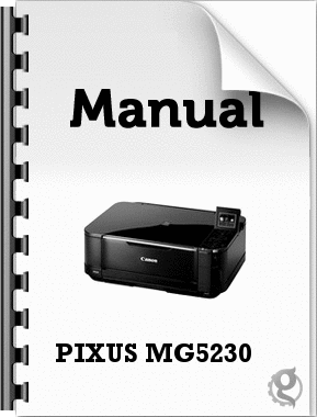 PIXUS MG5230 (キヤノン) の取扱説明書・マニュアル