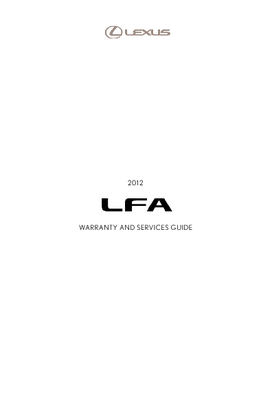 生産完了商品 レクサス（LEXUS） LFA 取扱説明書 - 通販 - www