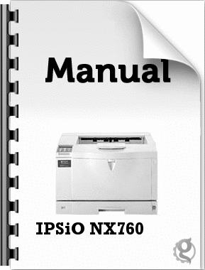 IPSiO NX760 (リコー) の取扱説明書・マニュアル