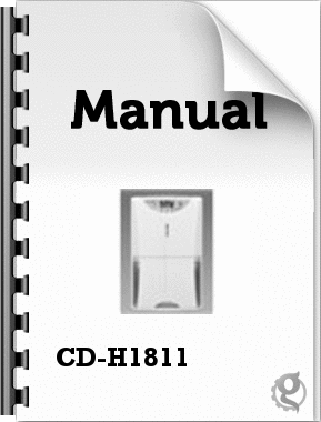 CD-H1811 (コロナ) の取扱説明書・マニュアル