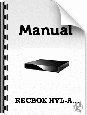 RECBOX HVL-AV2.0 (IODATA) の取扱説明書・マニュアル
