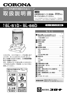SL-66D (コロナ) の取扱説明書・マニュアル